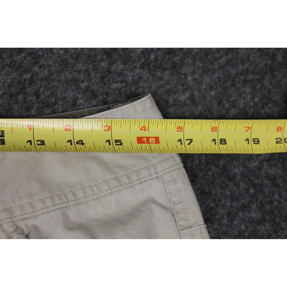 Columbia Khaki Chino Pants Womens Size 10 Tan Straight Leg Hiking Camping - Picture 9 of 10
